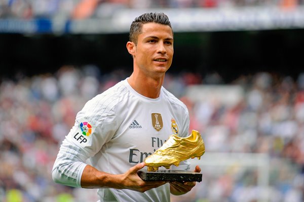 2015 Cristiano Ronaldo Real Madrid Golden Shoe