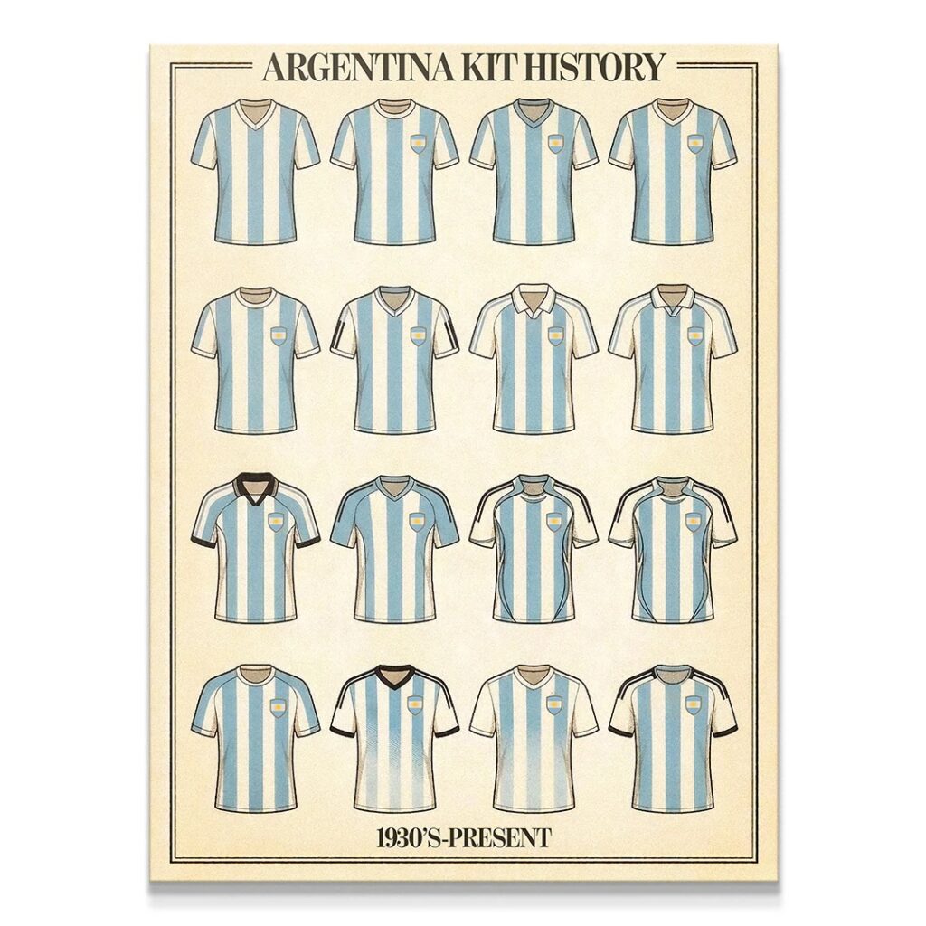 Argentina — Kit History