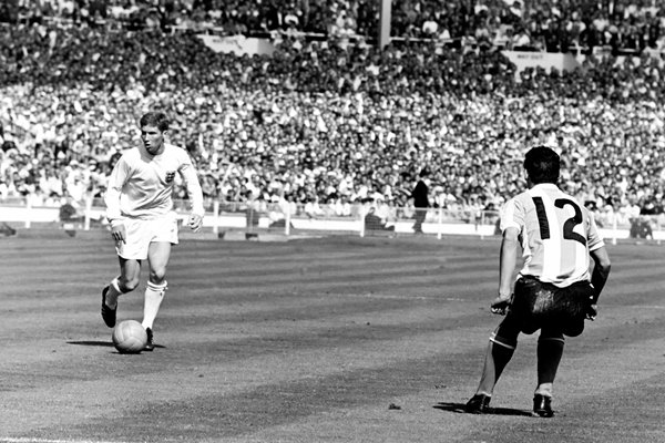 Alan Ball World Cup 1966 action
