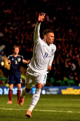 Alex Oxlade-Chamberlain England v Scotland 2014
