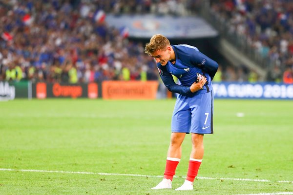 Antoine Griezmann France scores v Germany 2016