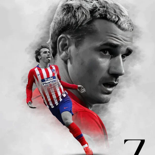 Antoine Griezmann Soccer Poster