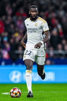 Antonio Rudiger Real Madrid v Atletico Civitas Metropolitano Stadium Copa del Rey 2024