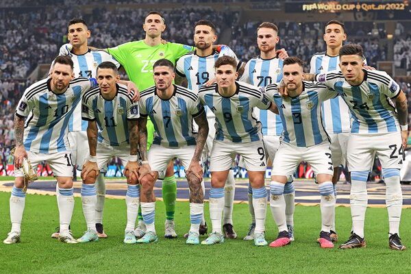 Argentina team v France World Cup Final Qatar 2022