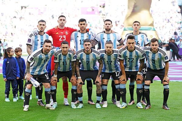 Argentina team v Saudi Arabia Group C World Cup Qatar 2022