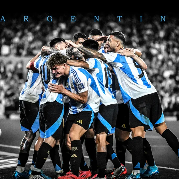 Argentina Football Team Celebration