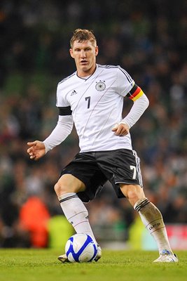Bastian Schweinsteiger of Germany v Ireland