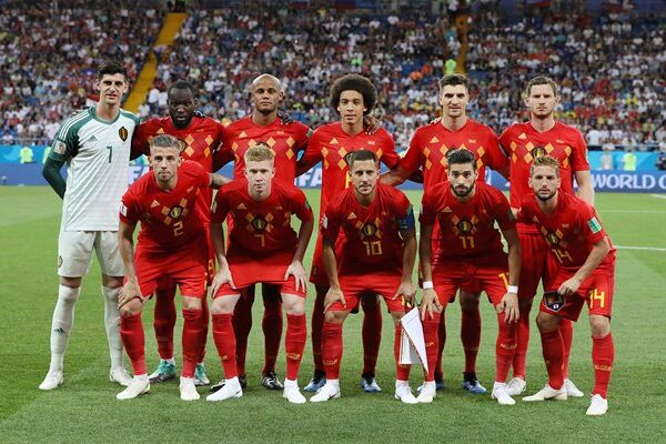 Belgium team v Japan Last 16 World Cup 2018