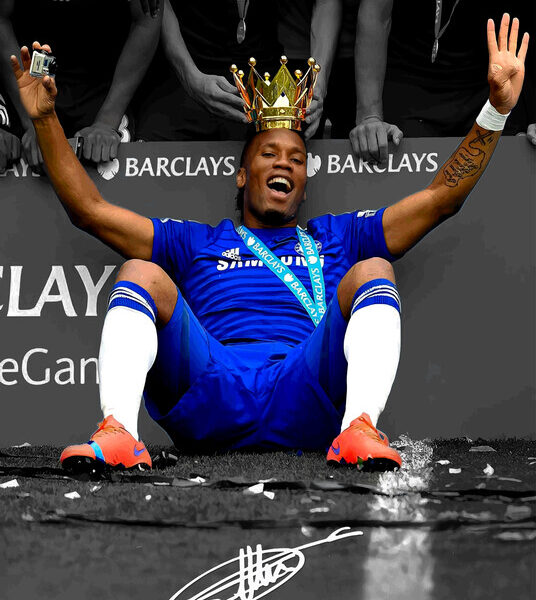 Didier Drogba — Chelsea Champion Poster