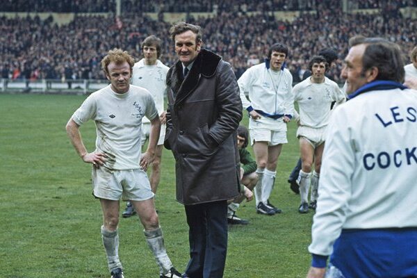 Billy Bremner & Leeds Manager Don Revie FAc Cup Final 1973