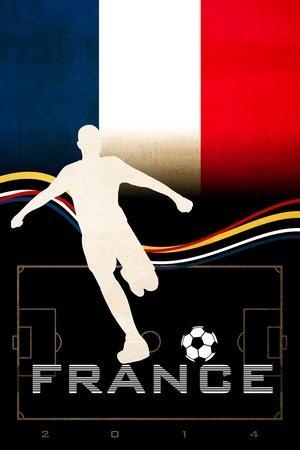 France 2014 World Cup Poster (Tactical Edition)