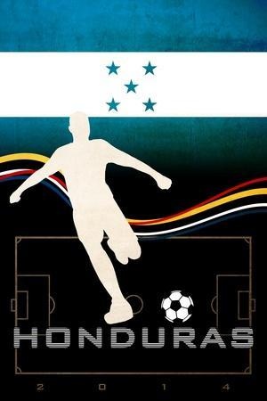 Honduras 2014 World Cup Poster