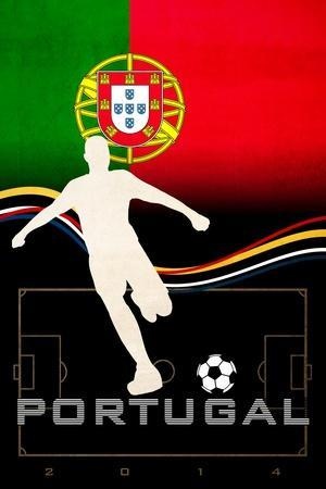Portugal 2014 World Cup Poster
