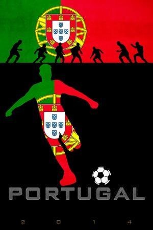 Portugal 2014 World Cup Poster (Action Edition)