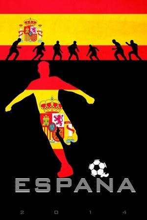 Spain 2014 World Cup Poster (España)