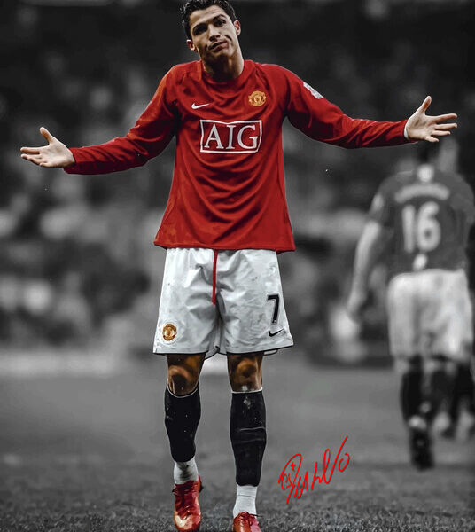 Cristiano Ronaldo — Manchester United Classic Poster