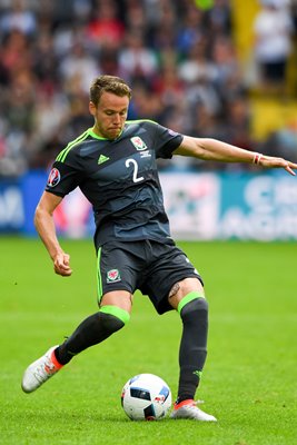 Chris Gunter Wales v England Lens 2016