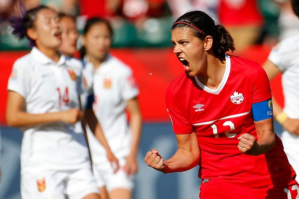 Christine Sinclair Canada v China PR Group A