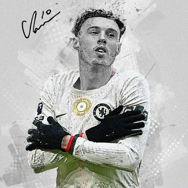Cole Palmer Sketch Footballer