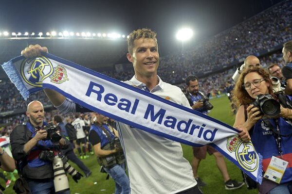 Cristiano Ronaldo Real Madrid La Liga Winners 2017