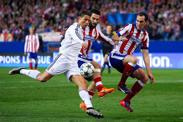 Cristiano Ronaldo Real Madrid v Athletic Madrid 2015