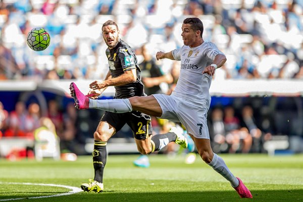 Cristiano Ronaldo Real Madrid v Granada CF 2015