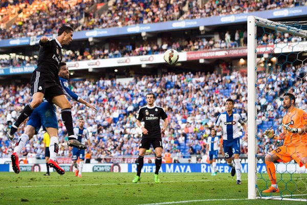 Cristiano Ronaldo Real Madrid v RCD Espanyol 2015