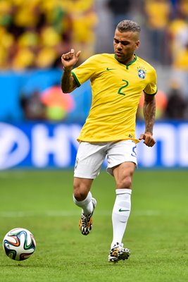 Dani Alves Brazil 2014 World Cup