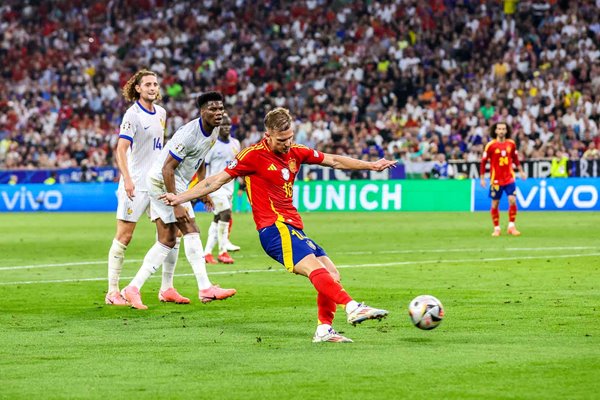 Dani Olmo Spain scores winning goal Semi-Final Munich EURO 2024