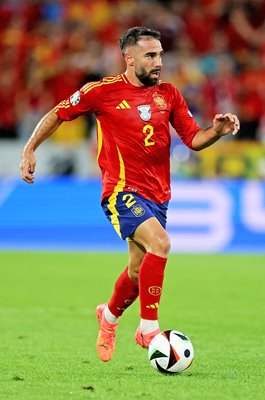Daniel Carvajal Spain v Georgia Last 16 Cologne EURO 2024