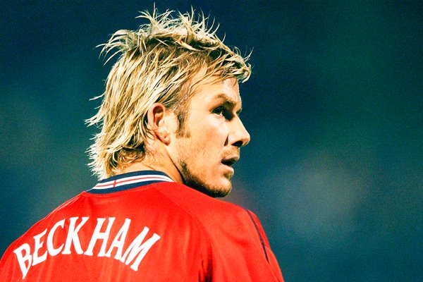 David Beckham England portrait