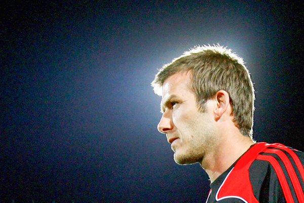 David Beckham in the spotlight at AC Milan