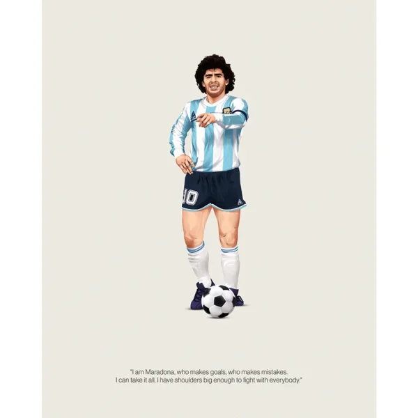 Diego Maradona — The Rebel Genius