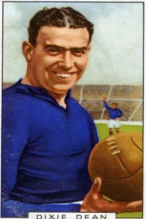 Dixie Dean, 1936 — Everton Legend Poster