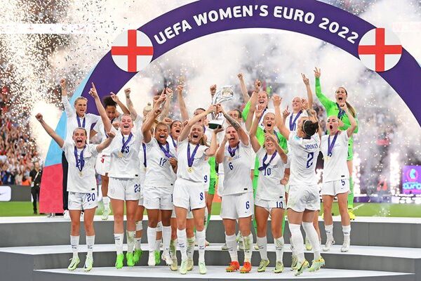 England Women's EURO Champions Wembley 2022