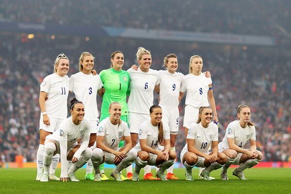 England team v Austria opening game Women's EURO 2022
