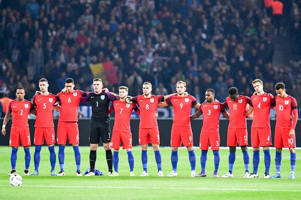 England team v Germany Olympiastadion Berlin 2016