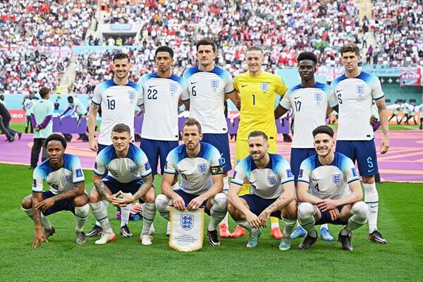 England team v Iran Group B World Cup Qatar 2022
