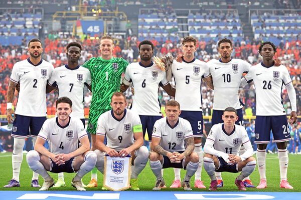 England team v Netherlands Semi-Final Dortmund EURO 2024