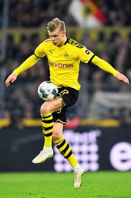 Erling Haaland Dortmund v Eintracht Frankfurt Bundesliga 2020