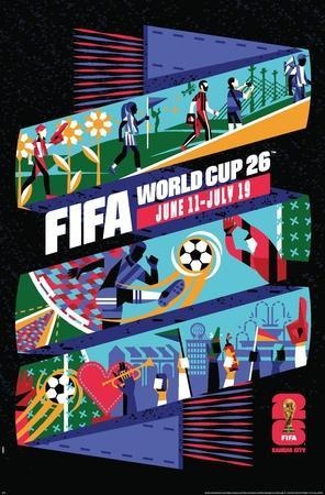 FIFA World Cup 2026 — Kansas City Host City Poster