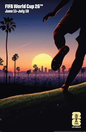 FIFA World Cup 2026 — Los Angeles Host City Poster