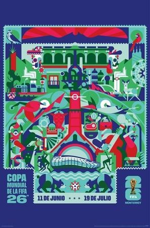 FIFA World Cup 2026 — Monterrey Host City Poster