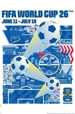 FIFA World Cup 2026 — Philadelphia Host City Poster