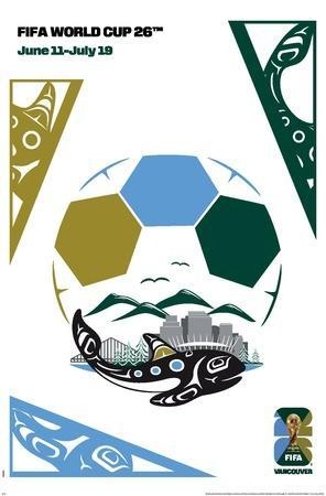 FIFA World Cup 2026 — Vancouver Host City Poster
