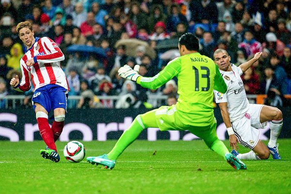 Fernando Torres Atletico Madrid goal v Real Madrid