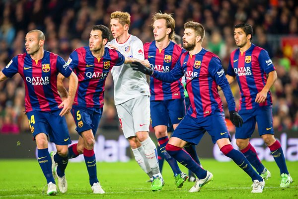 Fernando Torres Atletico Madrid v Barcelona