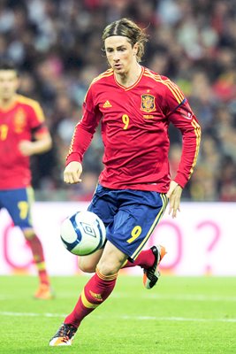 Fernando Torres v England Wembley 2011