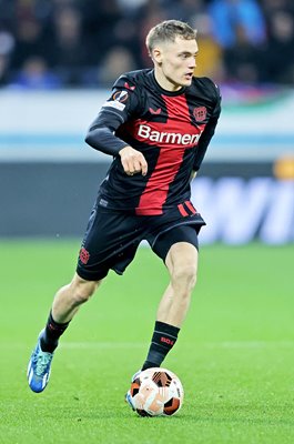 Florian Wirtz Bayer Leverkusen v Qarabag Europa League 2023_24