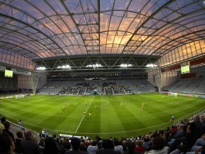 Forsyth Barr Stadium — Dunedin Match Day Poster